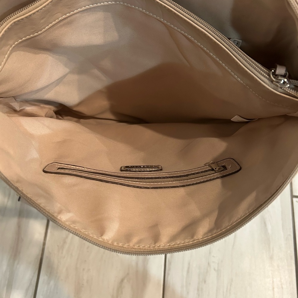 Rosetti Taupe Tote with Braided Straps - Picture 8 of 11